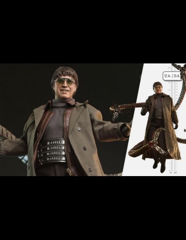 HOT TOYS DELUXE - Marvel: Spider-Man No Way Home - Dock Ock Deluxe Version 1:6 Scale Figure