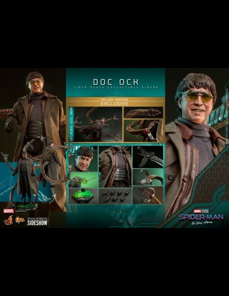 HOT TOYS DELUXE - Marvel: Spider-Man No Way Home - Dock Ock Deluxe Version 1:6 Scale Figure