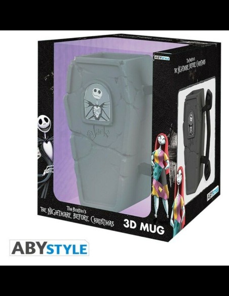 ABYSTYLE - Nightmare Before Christmas Tazza 3D 350ml