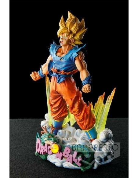BANPRESTO - Dragon Ball Z Super Master Stars Diorama Son Goku The Brush Figure