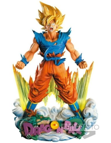 BANPRESTO - Dragon Ball Z Super Master Stars Diorama Son Goku The Brush Figure