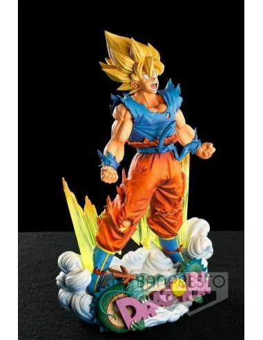 BANPRESTO - Dragon Ball Z Super Master Stars Diorama Son Goku The Brush Figure
