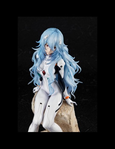 MEGAHOUSE - Evangelion: 3.0+1.0 Thrice Upon a Time G.E.M. PVC Statue Rei Ayanami 22 cm