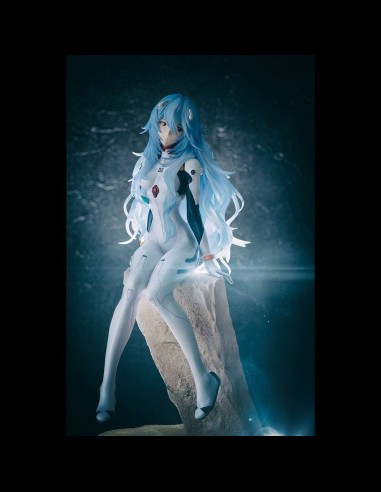 MEGAHOUSE - Evangelion: 3.0+1.0 Thrice Upon a Time G.E.M. PVC Statue Rei Ayanami 22 cm