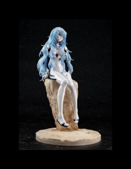 MEGAHOUSE - Evangelion: 3.0+1.0 Thrice Upon a Time G.E.M. PVC Statue Rei Ayanami 22 cm