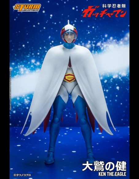 STORM COLLECTIBLES - Gatchaman Action Figure 1/12 Ken the Eagle 18 cm