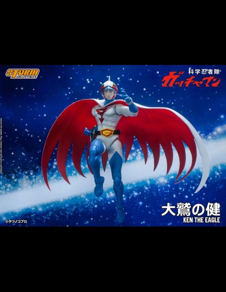 STORM COLLECTIBLES - Gatchaman Action Figure 1/12 Ken the Eagle 18 cm