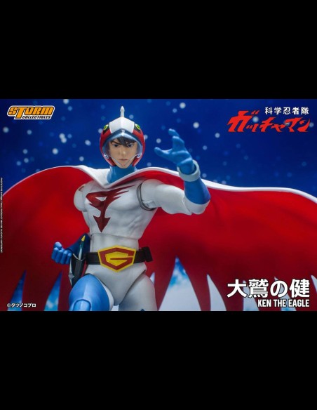 STORM COLLECTIBLES - Gatchaman Action Figure 1/12 Ken the Eagle 18 cm