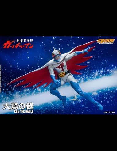 STORM COLLECTIBLES - Gatchaman Action Figure 1/12 Ken the Eagle 18 cm