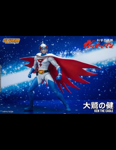 STORM COLLECTIBLES - Gatchaman Action Figure 1/12 Ken the Eagle 18 cm