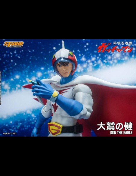 STORM COLLECTIBLES - Gatchaman Action Figure 1/12 Ken the Eagle 18 cm