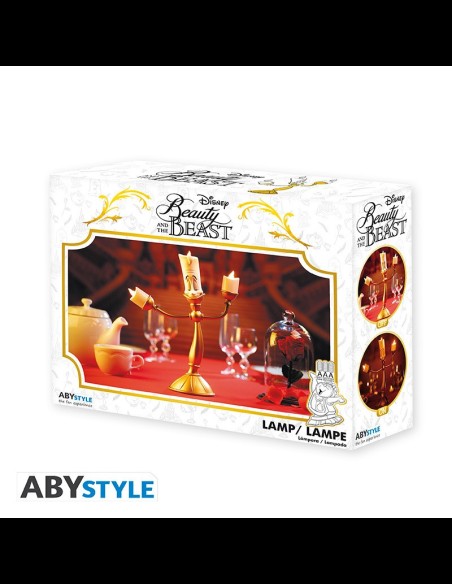 ABYSTYLE - La Bella e La Bestia Lampada Lumiere