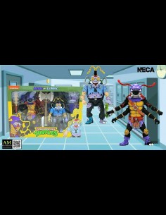 NECA- TMNT Cartoon Antrax & Scumbag 2pack A.Figure