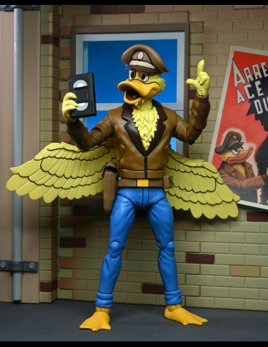 NECA - TMNT Cartoon Ace Duck Mutagen Man 2pack