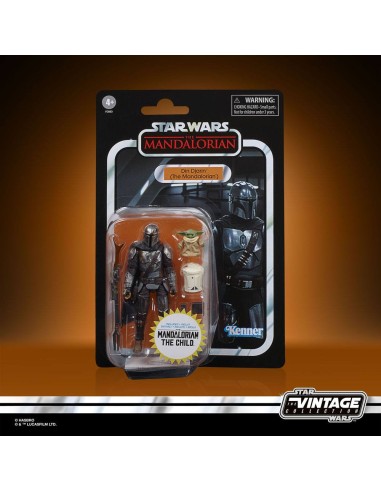 HASBRO - Star Wars The Mandalorian Vintage Collection Action Figure 2020 Din Djarin (The Mandalorian) 10 cm
