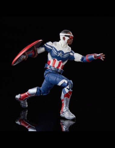 HASBRO - Marvel Legends Action Figure 2-Pack 2022 Captain America: Sam Wilson & Steve Rogers 15 cm