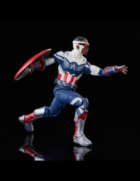 HASBRO - Marvel Legends Action Figure 2-Pack 2022 Captain America: Sam Wilson & Steve Rogers 15 cm