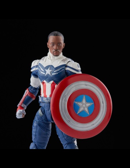 HASBRO - Marvel Legends Action Figure 2-Pack 2022 Captain America: Sam Wilson & Steve Rogers 15 cm