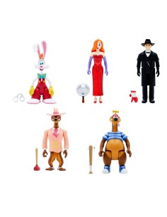SUPER 7 - Chi ha incastrato Roger Rabbit A.Figure Set di 5