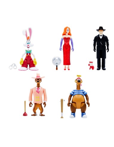 SUPER 7 - Chi ha incastrato Roger Rabbit A.Figure Set di 5