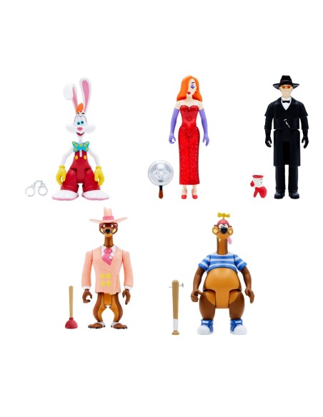 SUPER 7 - Chi ha incastrato Roger Rabbit A.Figure Set di 5