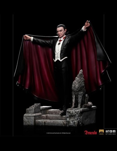 IRON STUDIOS EXCLUSIVE -   Universal Monsters Deluxe Art Scale Statue 1/10 Dracula 22 cm
