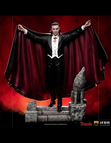 IRON STUDIOS EXCLUSIVE -   Universal Monsters Deluxe Art Scale Statue 1/10 Dracula 22 cm