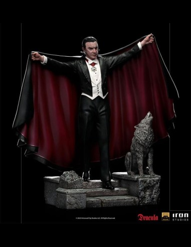 IRON STUDIOS EXCLUSIVE -   Universal Monsters Deluxe Art Scale Statue 1/10 Dracula 22 cm