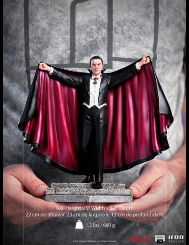 IRON STUDIOS - Universal Monsters Art Scale Statue 1/10 Dracula 22 cm