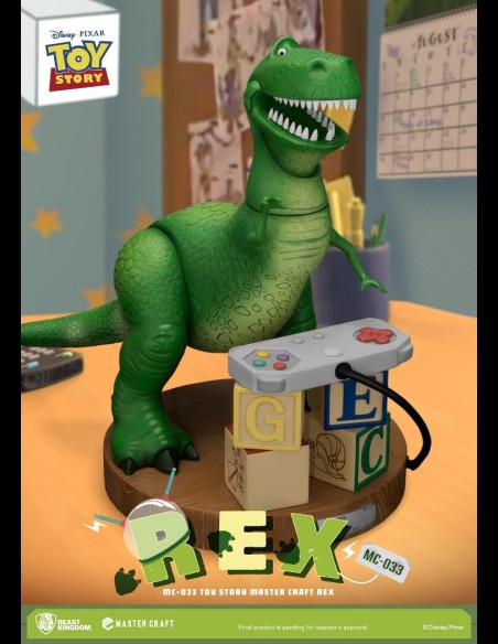 BEAST KINGDOM - Disney: Toy Story - Master Craft Rex Statue