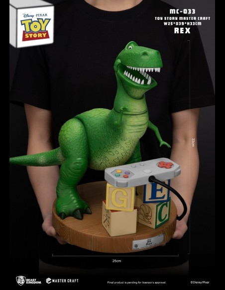 BEAST KINGDOM - Disney: Toy Story - Master Craft Rex Statue