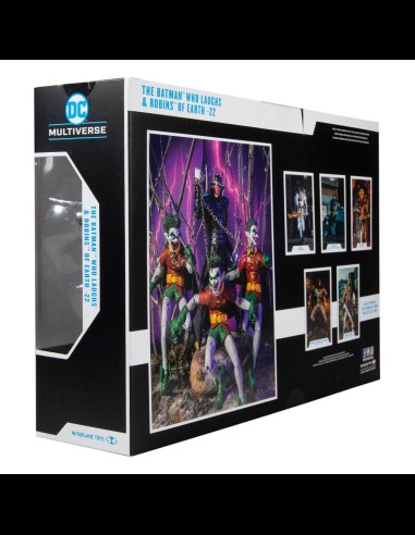 McFARLANE - DC Action Figure Collector Multipack The Batman Who Laughs with the Robins of Earth 18 cm