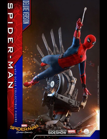 HOT TOYS DELUXE - Marvel: Spider-Man Homecoming Spider-Man 1:4 Scale Figure