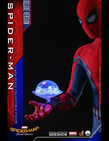 HOT TOYS DELUXE - Marvel: Spider-Man Homecoming Spider-Man 1:4 Scale Figure