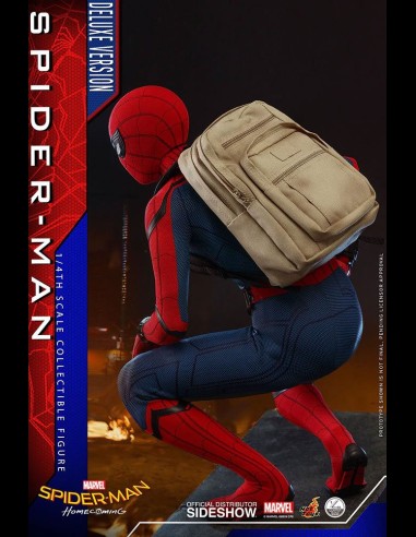 HOT TOYS DELUXE - Marvel: Spider-Man Homecoming Spider-Man 1:4 Scale Figure