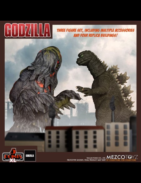 MEZCO - 5 Points XL Godzilla VS Hedorah Box Set