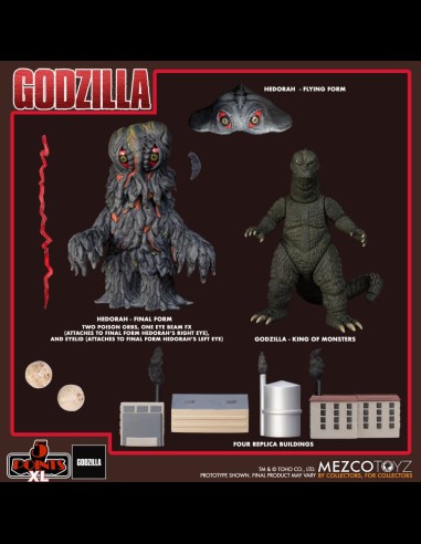 MEZCO - 5 Points XL Godzilla VS Hedorah Box Set