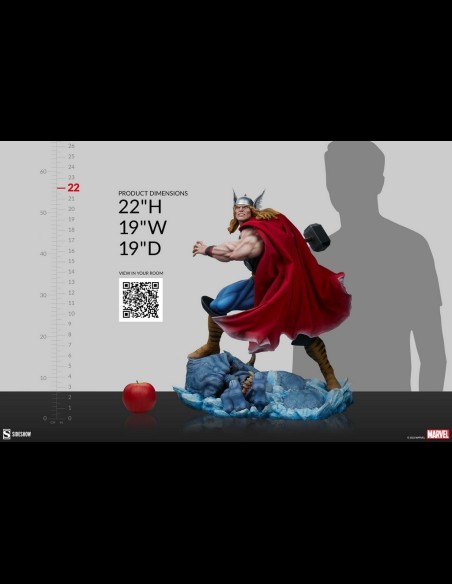 SIDESHOW - Marvel: Thor 1:4 Scale Statue