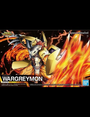 BANDAI - Digimon Wargreymon Figure Rise