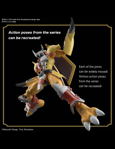BANDAI - Digimon Wargreymon Figure Rise