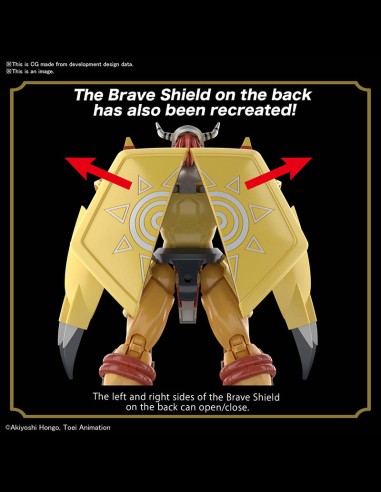 BANDAI - Digimon Wargreymon Figure Rise