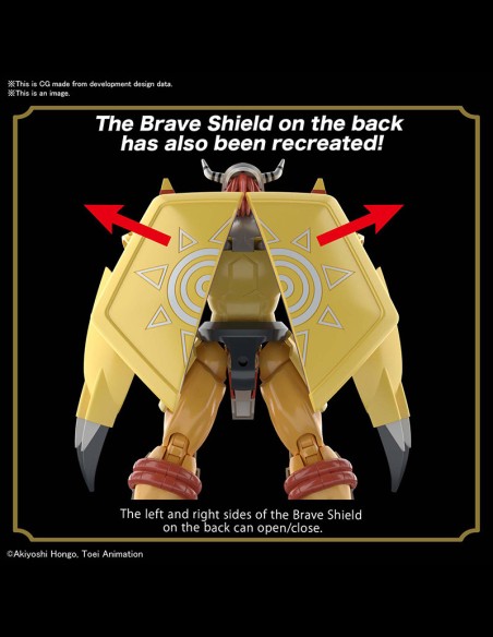 BANDAI - Digimon Wargreymon Figure Rise