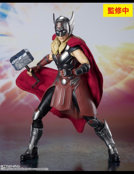 BANDAI - Thor Love & Thunder Jane Foster Mighty Thor SH Figuarts