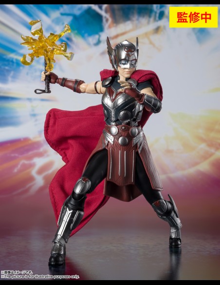BANDAI - Thor Love & Thunder Jane Foster Mighty Thor SH Figuarts