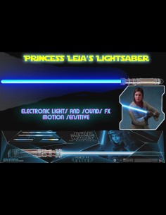 HASBRO - Star Wars Episode IX Black Series Replica 1/1 Force FX Elite Lightsaber Leia Organa