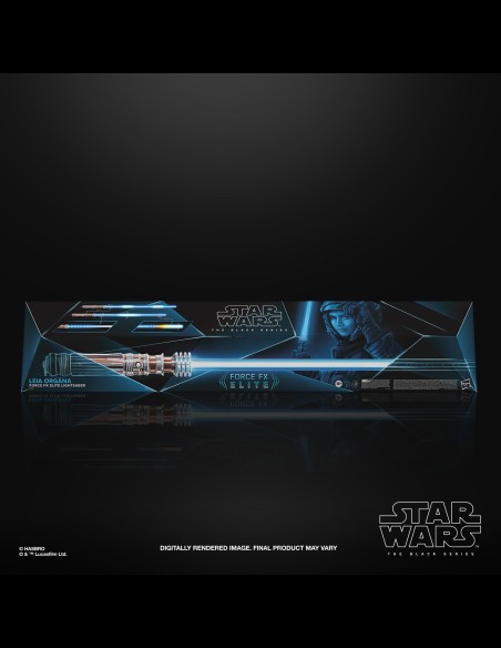 HASBRO - Star Wars Episode IX Black Series Replica 1/1 Force FX Elite Lightsaber Leia Organa