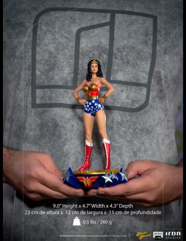 IRON STUDIOS - Wonder Woman Lynda Carter 1/10 Statua