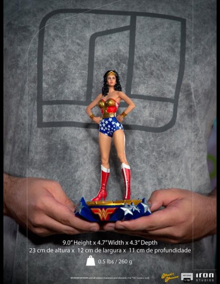 IRON STUDIOS - Wonder Woman Lynda Carter 1/10 Statua