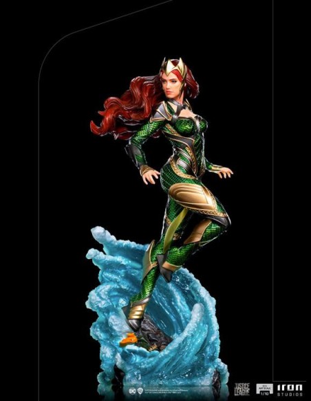 IRON STUDIOS - Zack Snyder's Justice League Aquaman Mera 1/10 Statua