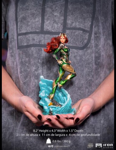 IRON STUDIOS - Zack Snyder's Justice League Aquaman Mera 1/10 Statua